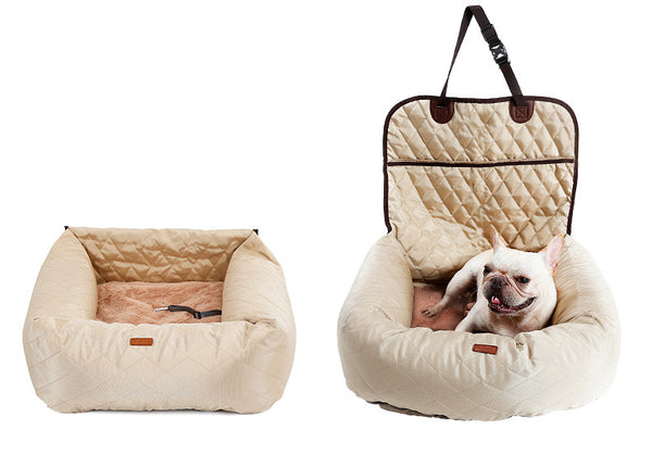 Buy comfortable and luxury car bag for dogs 